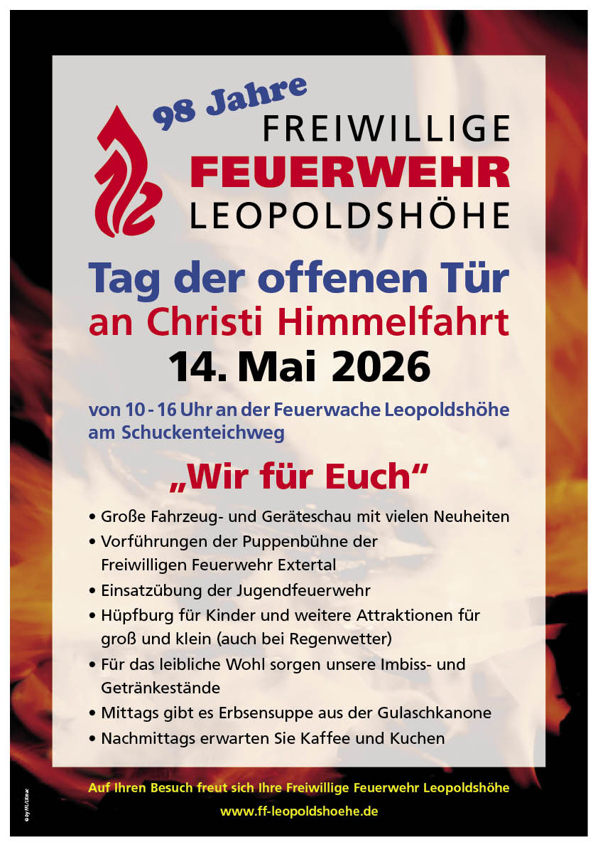 Plakat Tag der offenen Tür Plakat Tag der offenen Tür